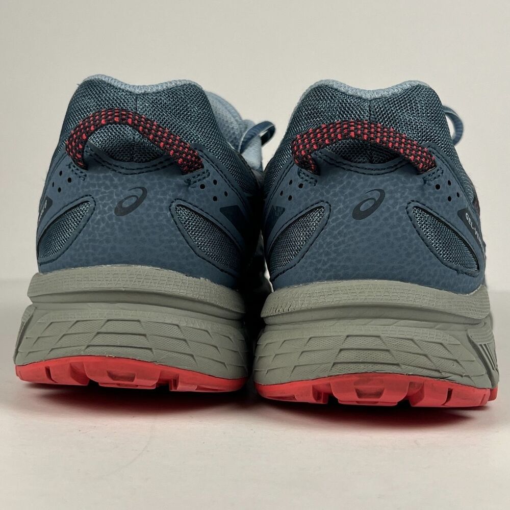 ASICS GEL-Venture 6 Women’s Sz 10 Trail Running Shoes Grey Pink Black T7G6N-9790 - Picture 3 of 9
